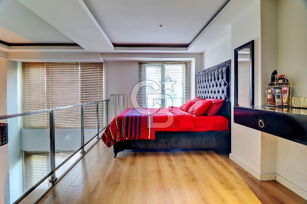 NEF 2 Haliç Kiralık Bakımlı 120 m2 1+1 Loft Daire