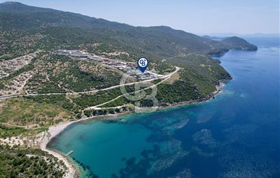 BADEMLİ HAYITLI KOYUNA 200 metre mesafede deniz ve adalar manzaralı 2+1 daire