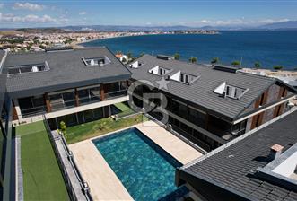 Çandarlının en iyisi deniz ve doğa manzaralı 1+1 daire 