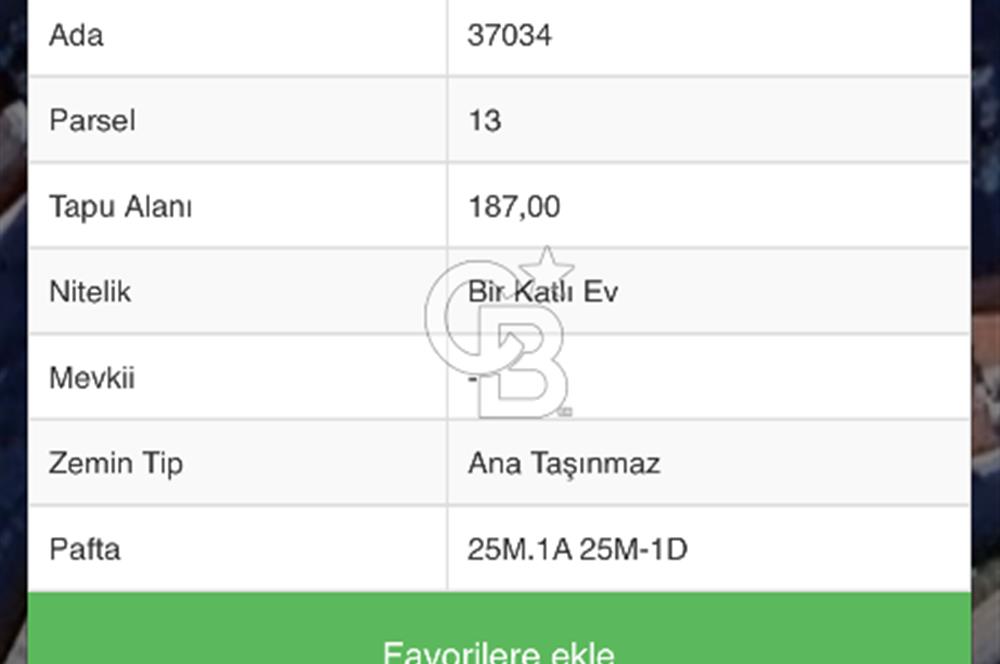 BAYRAKLI İMARLI ARSA