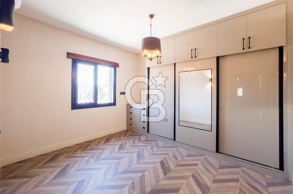 Bodrum Kızılağaç'ta geniş bahçeli havuzlu 3+1 villa ve 2+1 daire