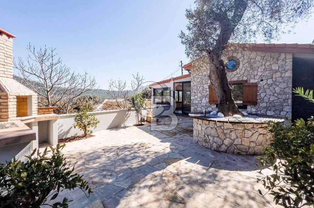 Bodrum Kızılağaç'ta geniş bahçeli havuzlu 3+1 villa ve 2+1 daire