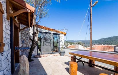 Bodrum Kızılağaç'ta geniş bahçeli havuzlu 3+1 villa ve 2+1 daire