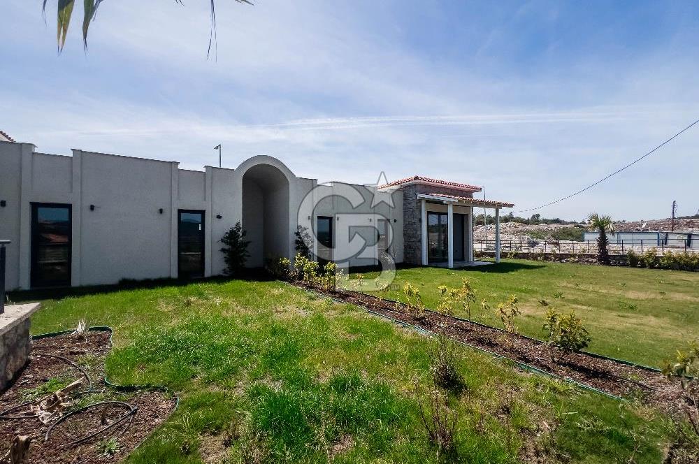 Bodrum Mumcular Acropol Green Life 3+1 tek katlı bahçeli villa