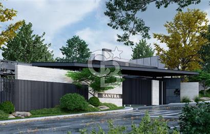 BEYTEPE SANTRA VİLLALARI SATILIK 6+1 KÖŞE VİLLA