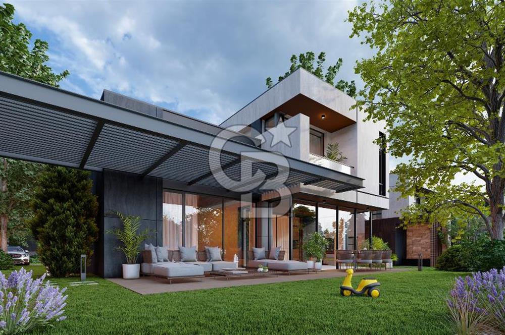 BEYTEPE SANTRA VİLLALARI SATILIK 6+1 KÖŞE VİLLA