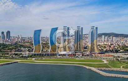 İSTMARİNA - EN BÜYÜK TİP - GENİŞ TERAS - DENİZ MANZARALI STÜDYO