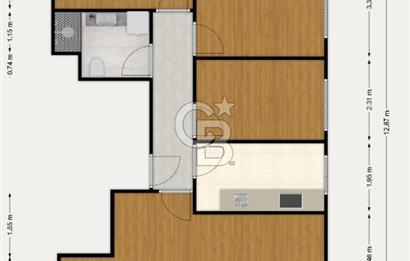 Merkezi Konumda Oturmaya Hazır 3+1 Otoparklı Daire