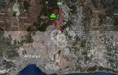 ANTALYA AKSU SATILIK 453 M2 İMARLI ARSA.. EMSALLERİNDEN HESAPLI BİR ARAZİ