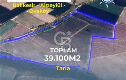 BALIKESİR / ALTIEYLÜL / OVAKÖY MH.'DE 34.100 M² FIRSAT TARLA