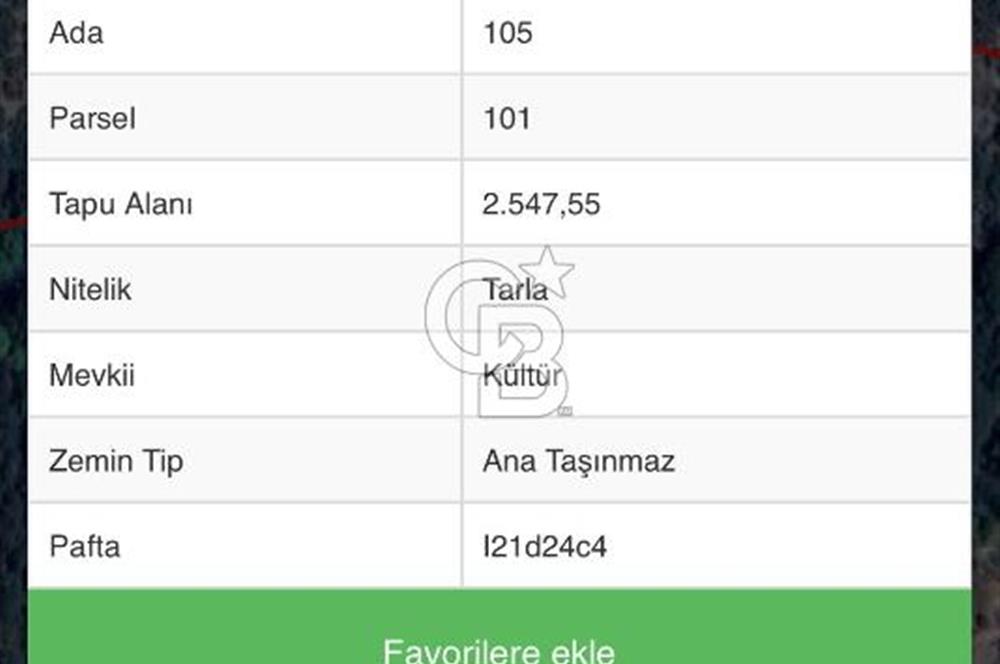 DURSUNBEY YUKARI YAĞCILAR 18.782M2 KARŞILIKLI 2 PARSEL 