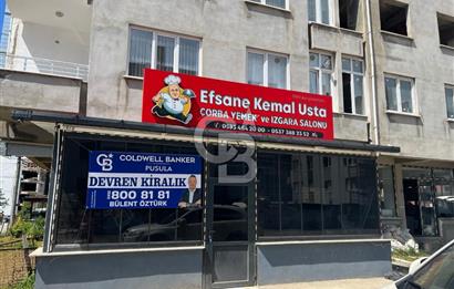 CUMHURİYET MAHALLESİNDE DEVREN KİRALIK DÜKKAN