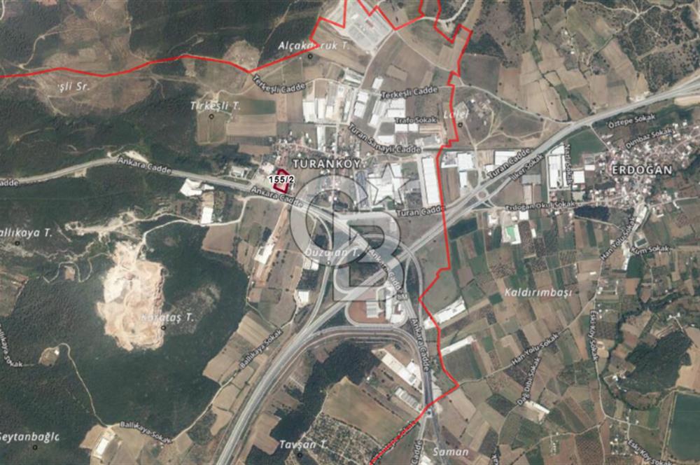 KESTEL;TURAN MH. 500 m2 KAPALI ALANLI KÖY İMARLI SATILIK ARSA