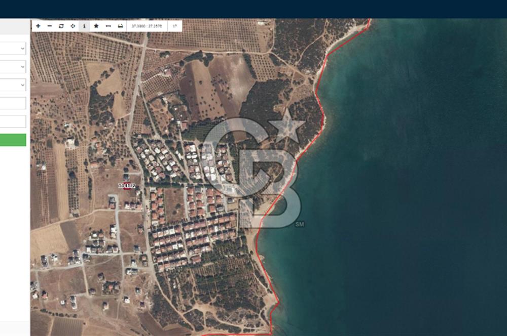 Didim Fevzipaşa da Denize 200mt İmarlı Villa Arsası