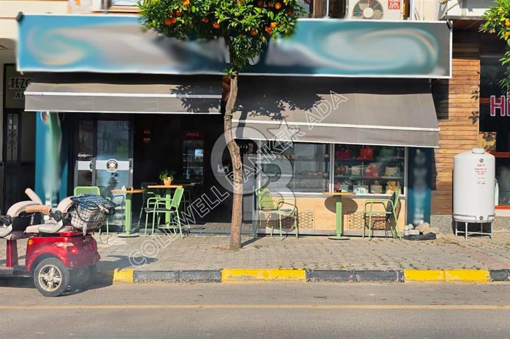 Kuşadası Davutlar’da Yatırımlık Cadde Üstü Dükkan