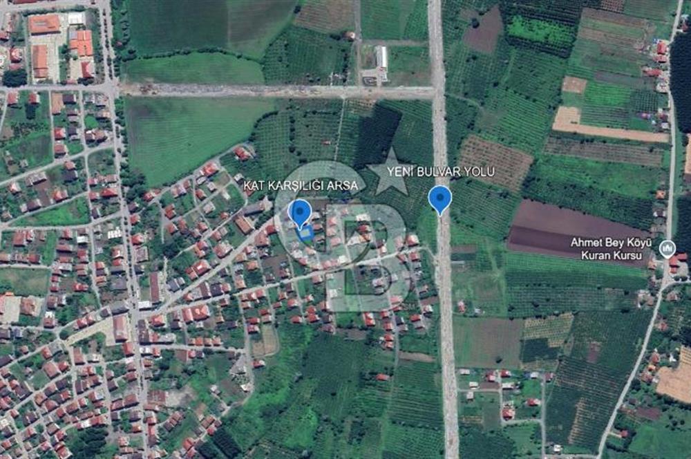 YENİ BULVARA 250 METRE MESAFEDE SATILIK KAT KARŞILIĞI ARSA