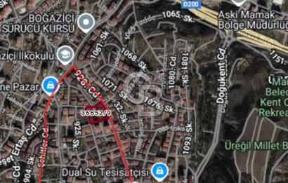 MAMAK DURALİ ALIÇ MAH'DE 1 DAİRE GETİRİLİ KÖŞE BAŞI ARSA