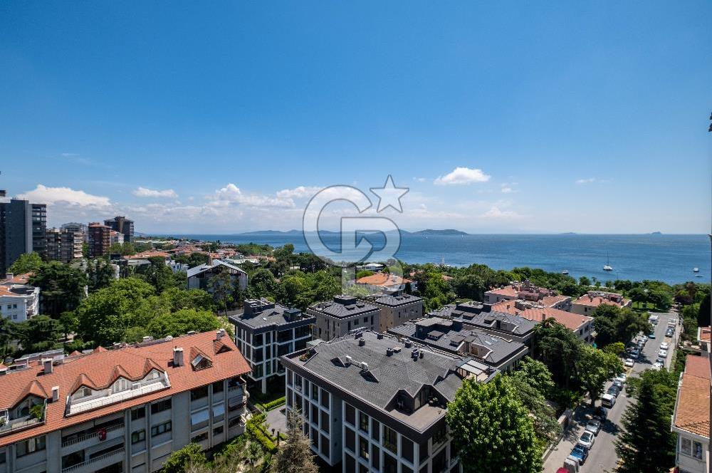 Çiftehavuzlar Sahil'de 205 m² Kapanmaz Deniz Manzaralı 4+1 Daire