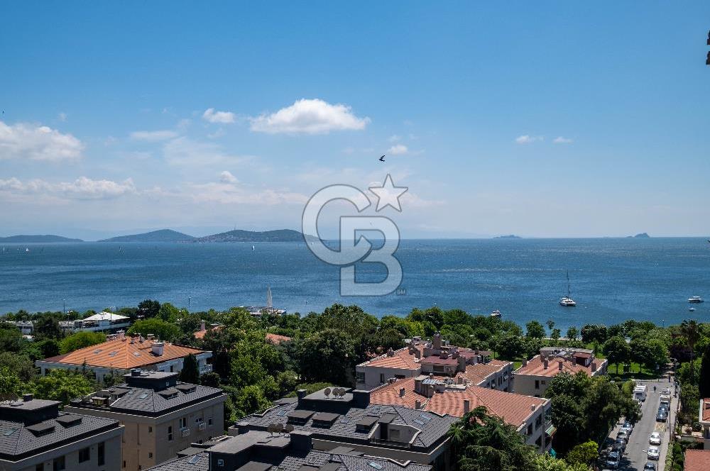 Çiftehavuzlar Sahil'de 205 m² Kapanmaz Deniz Manzaralı 4+1 Daire