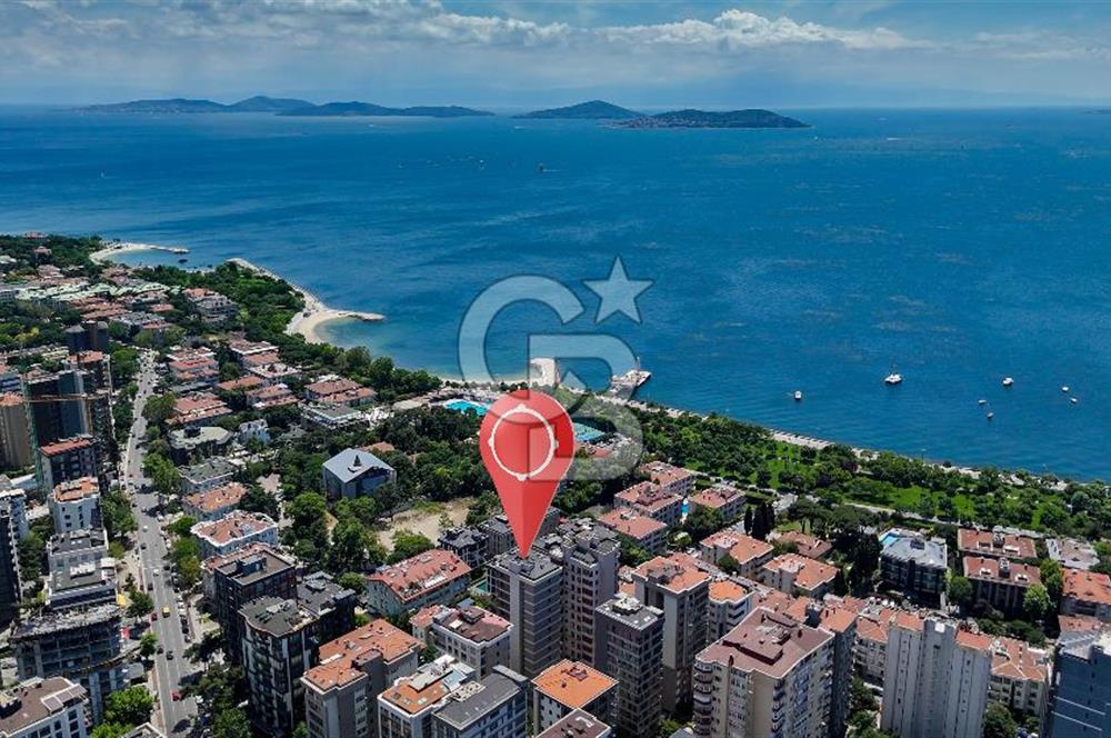Çiftehavuzlar Sahil'de 205 m² Kapanmaz Deniz Manzaralı 4+1 Daire