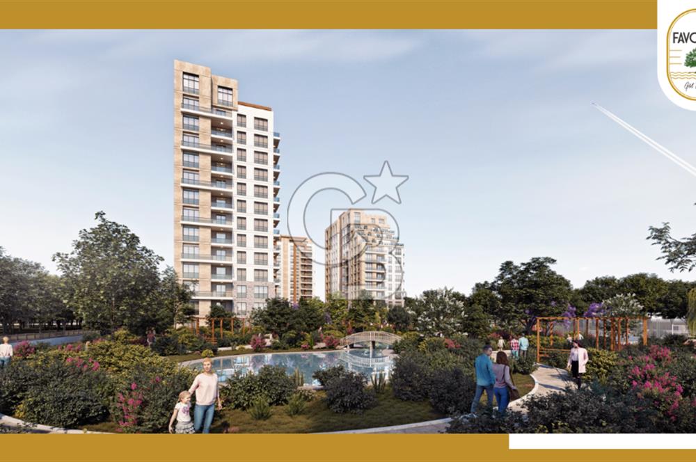 BÜYÜKÇEKMECE FAVORİST GOLEVLERİ SİTESİ SATILIK 1+1 DAİRE