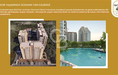 BÜYÜKÇEKMECE FAVORİST GOLEVLERİ SİTESİ SATILIK 1+1 DAİRE