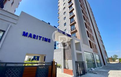 Mezitli Tece’de MarinTime Sitesi’nde Kiralık 2+1 Lüks Daire 