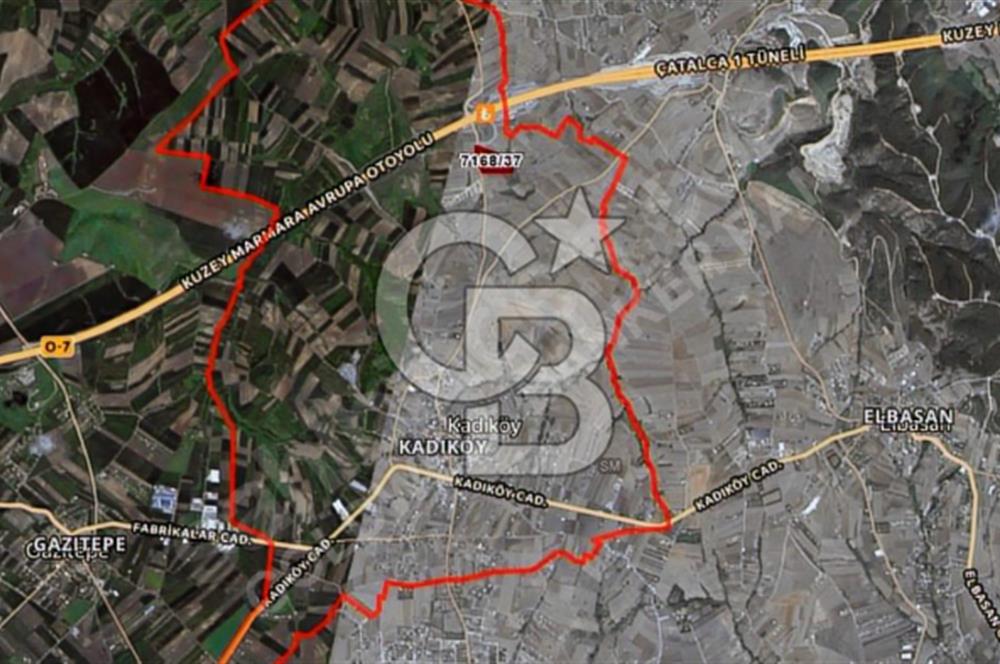 SATILIK SİLİVRİ KADIKÖY'DE 6.301 M² HİSSELİ TARLA