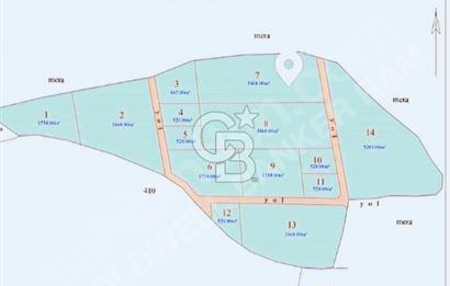 SATILIK ÇATALCA İNCEĞİZ'DE 3538 M² HİSSELİ ÇAPLI ÇEVRELİ TARLA