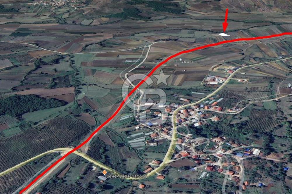 KANDIRA ÇALKÖY,YENİ YOLA 1 PARSEL,SAHİL 3 KM,DÜZ,MÜSTAKİL TARLA