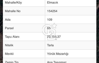 ÇANAKKALE MERKEZ ELMACIK KÖYÜNDE KAÇMAZ FIRSAT TARLA