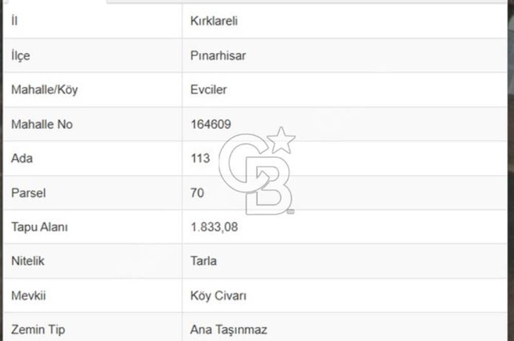 Evciler köyünde köye yakın %35 imarlı arsa
