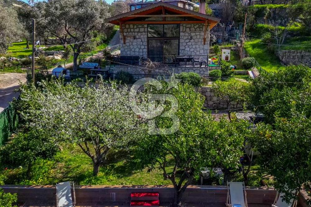 İZMİR'İN EŞSİZ LOKASYONUNDA HAVUZLU 3 MÜSTAKİL EV VE BAHÇESİ