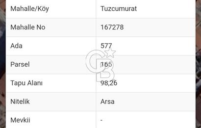 BALIKESİR EDREMİT TUZCUMURAT MAHLLESİNDE 90 M2 ARSA