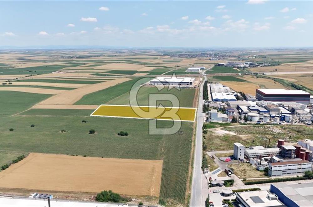 Lüleburgaz Evrensekiz'de 24.750 m² Sanayi İmarlı, Anayol Cepheli