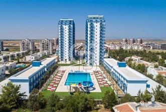 İskele Longbeach Royallife Deniz Manzaralı Satılık 1+0 Daire