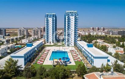 İskele Longbeach Royallife Deniz Manzaralı Satılık 1+0 Daire