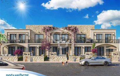 Girne de Oturuma Hazır Yerden Isıtma Altyapılı Dubleks Townhouse