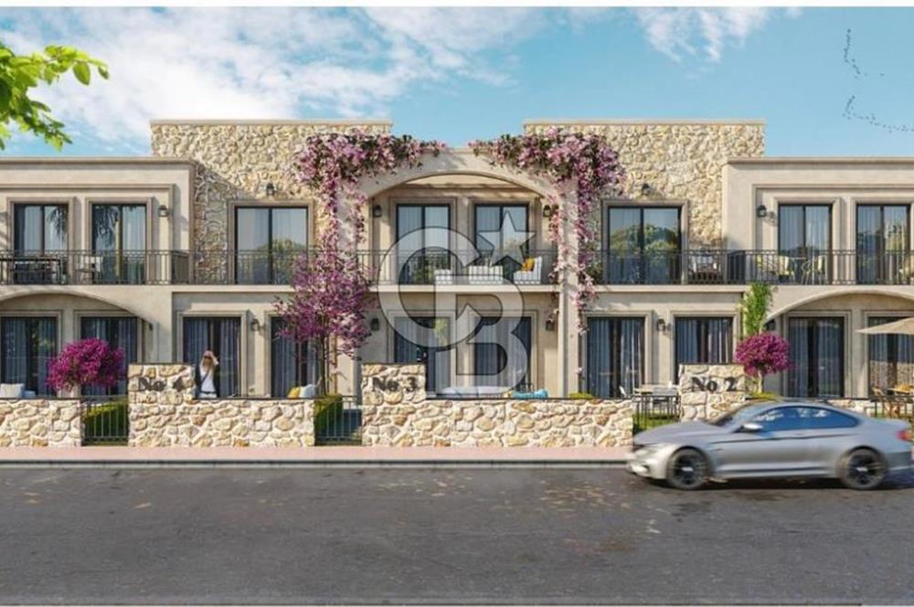 Girne de Oturuma Hazır Yerden Isıtma Altyapılı Dubleks Townhouse