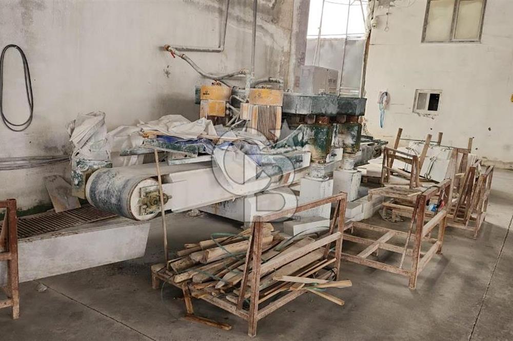 CB CITY'DEN ISPARTA MERKEZ'DE SATILIK MERMER FABRİKASI