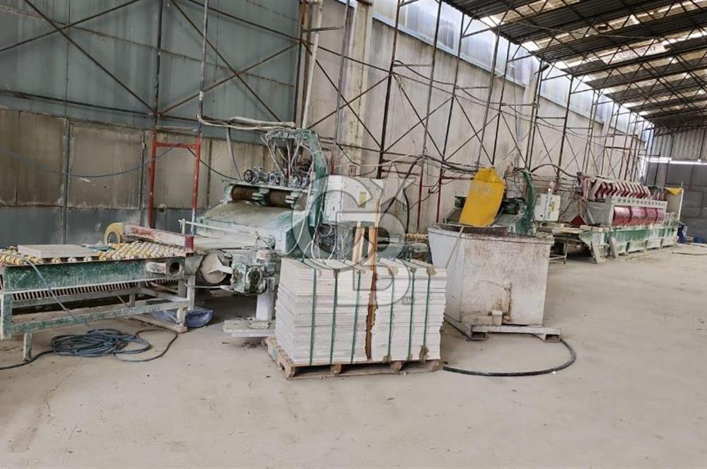 CB CITY'DEN ISPARTA MERKEZ'DE SATILIK MERMER FABRİKASI