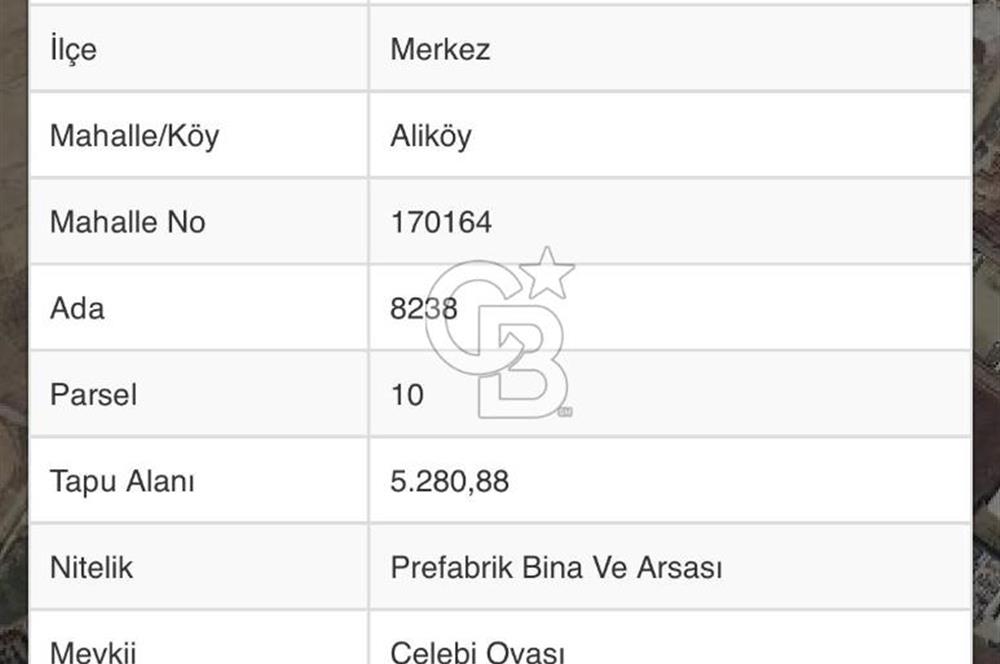 CB CITY'DEN ISPARTA MERKEZ'DE SATILIK MERMER FABRİKASI