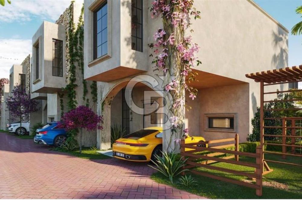 Girne de Oturuma Hazır Yerden Isıtma Altyapılı Dubleks Townhouse
