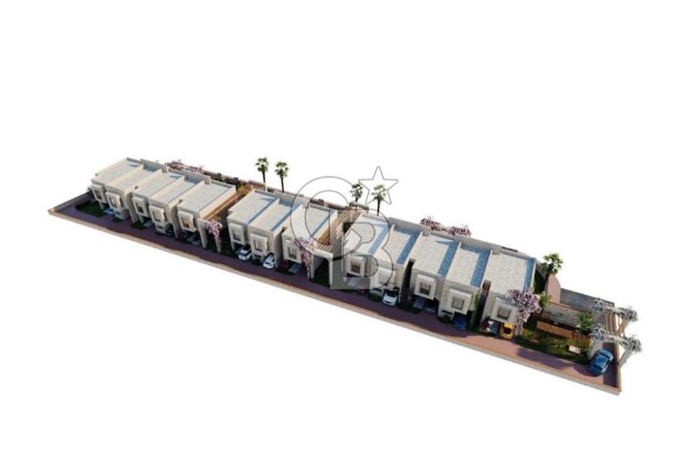 Girne de Oturuma Hazır Yerden Isıtma Altyapılı Dubleks Townhouse