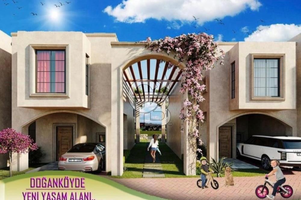 Girne de Oturuma Hazır Yerden Isıtma Altyapılı Dubleks Townhouse