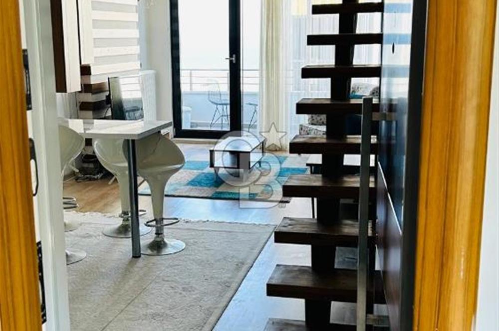 CB. AMAZON'DAN KÖRFEZ'DE LÜKS KİRALIK 1+1 LOFT DAİRE
