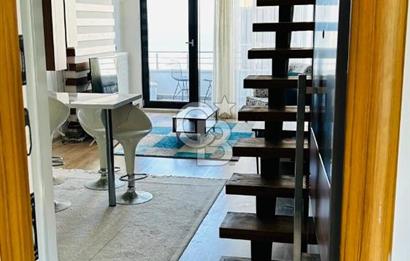 CB. AMAZON'DAN KÖRFEZ'DE LÜKS KİRALIK 1+1 LOFT DAİRE