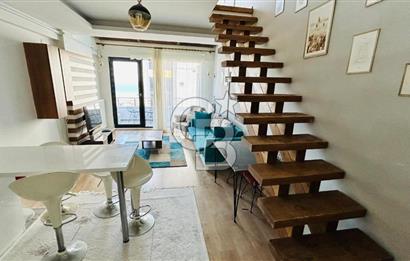 CB. AMAZON'DAN KÖRFEZ'DE LÜKS KİRALIK 1+1 LOFT DAİRE