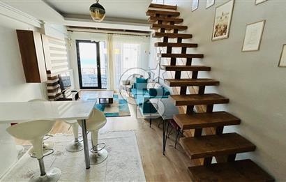CB. AMAZON'DAN KÖRFEZ'DE LÜKS KİRALIK 1+1 LOFT DAİRE