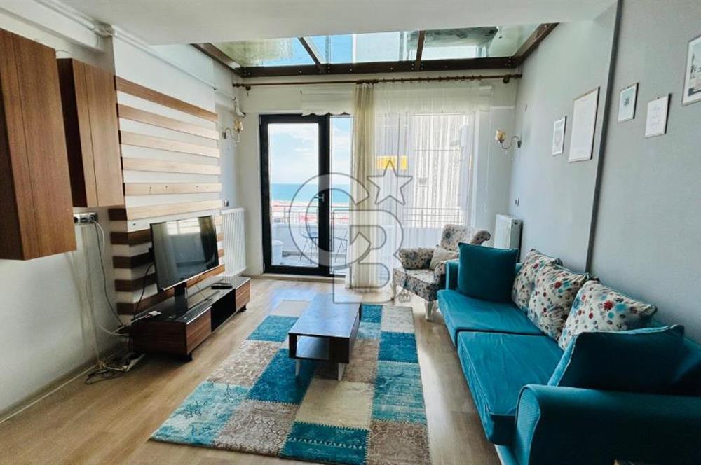 CB. AMAZON'DAN KÖRFEZ'DE LÜKS KİRALIK 1+1 LOFT DAİRE